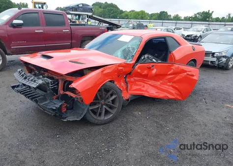 2019 Dodge Challenger R/T Scat Pack z USA, uszkodzony, nr VIN 2C3CDZFJ2KH586810